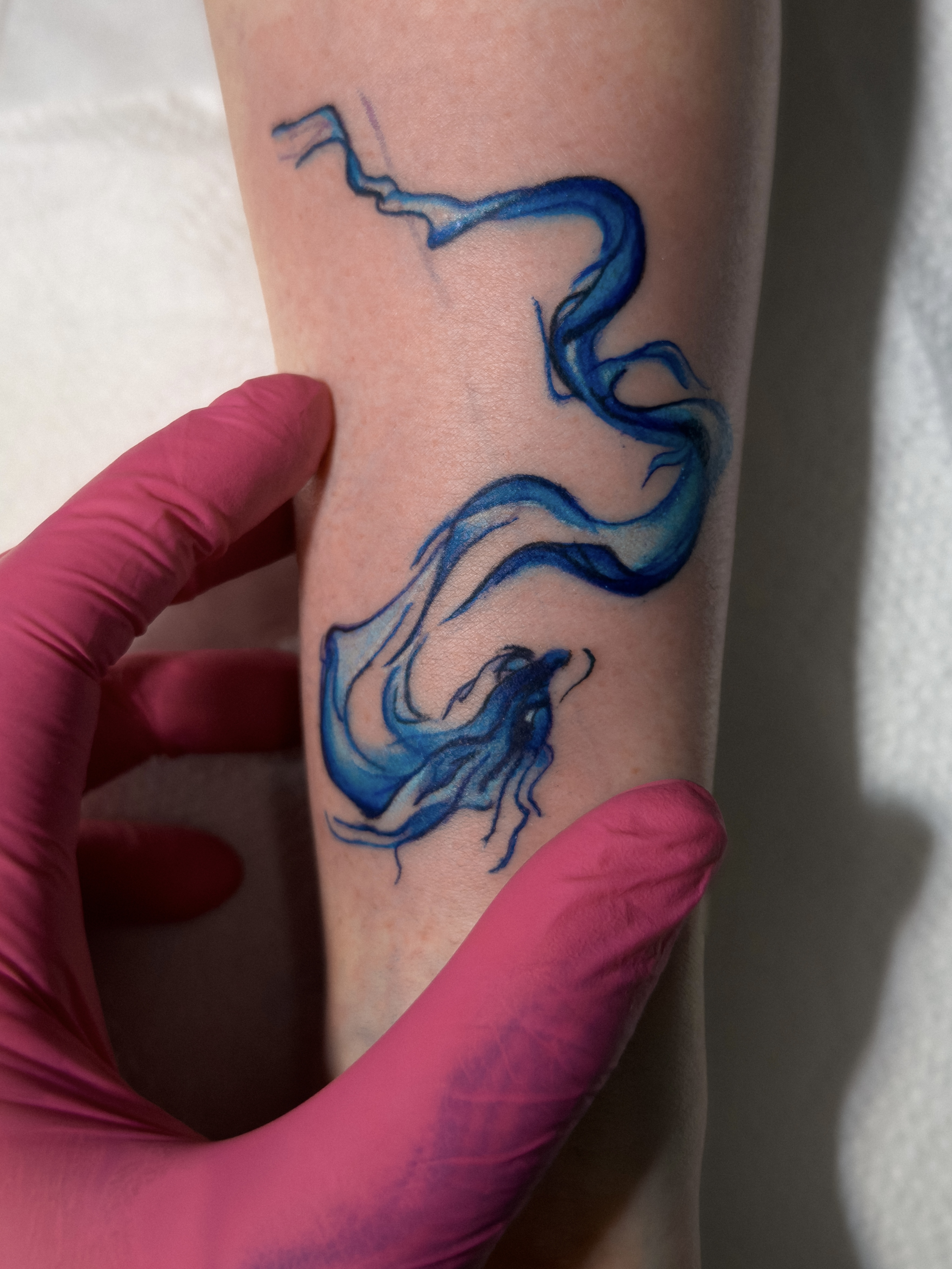 Anime character tattoo